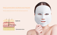 7-color Light Mask Beauty Facial Mask Instrument Photon Rejuvenation Whitening Mask Home LED Light